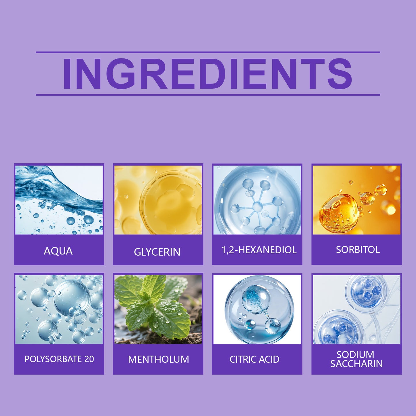Purple Mouthwash — Rinse. Whiten. Refresh.