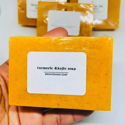 Handmade Turmeric Lemon Kojic Acid Soap