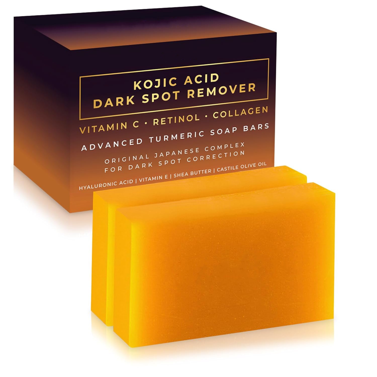 Handmade Turmeric Lemon Kojic Acid Soap