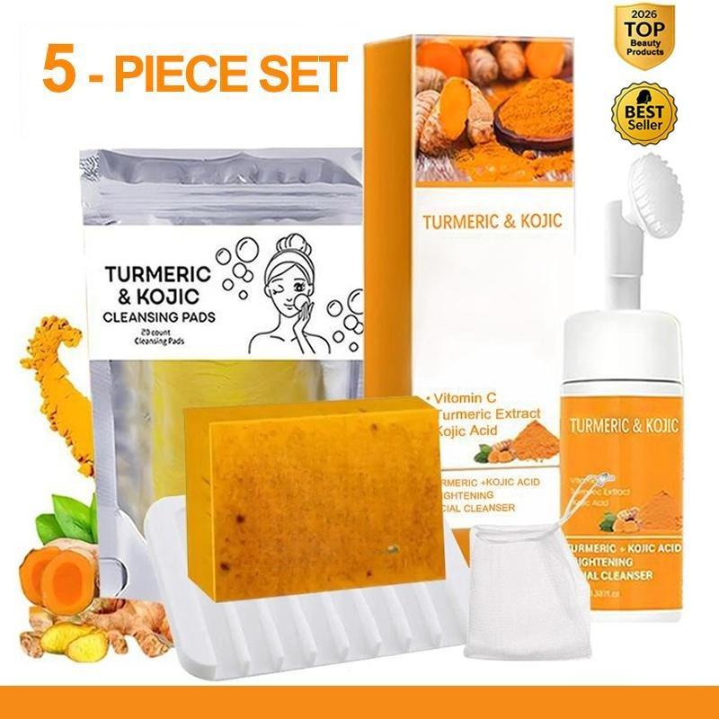 Turmeric Facial 5 Piece Kit